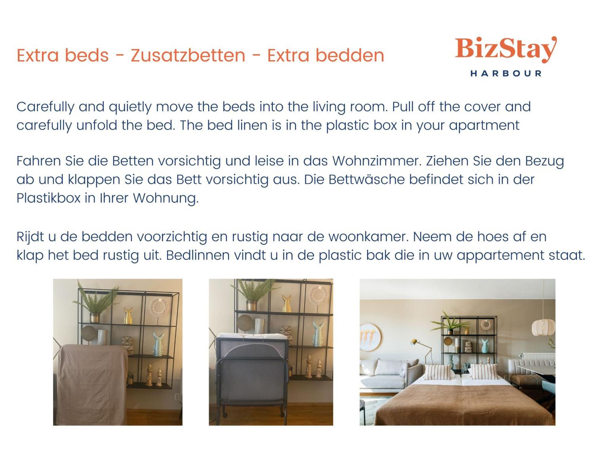 BizStay Harbour III Scheveningen Apartments Den Haag Zimmer foto